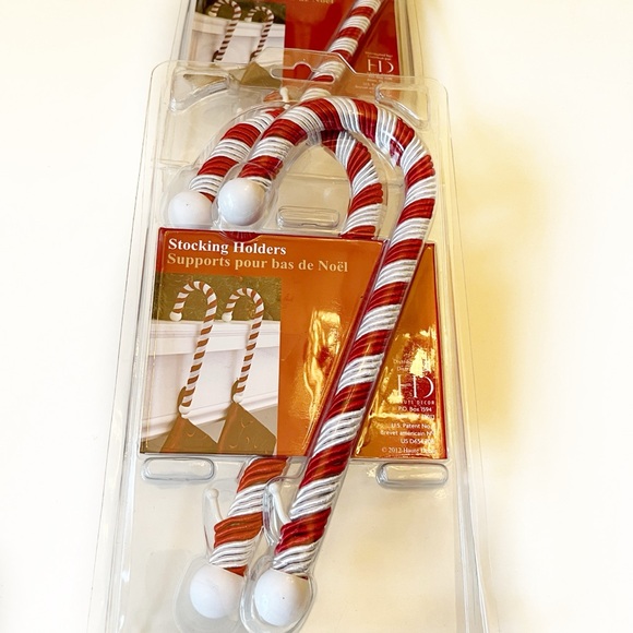 Christmas Mantle Stocking Holders - Picture 1 of 3